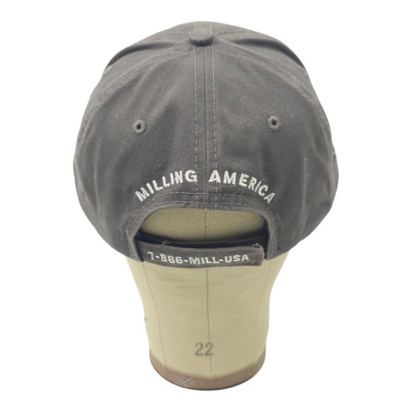 Villager Construction Strapback Cap Hat Trucker Baseball Embroidered Road Work - Picture 4 of 14